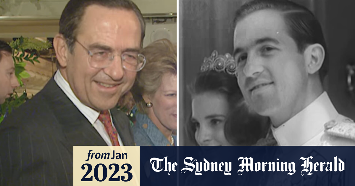 Video Last king of Greece dies in hospital